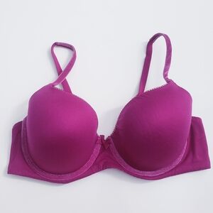 Victoria's Secret Lined Hot Pink Demi